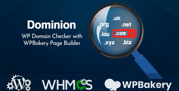 Dominion 1.9.3 – WP Domain Checker with WPBakery Page Builder-WordPress精品站