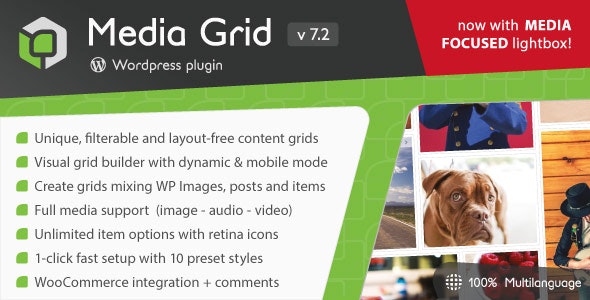 Media Grid 7.5.1 – WordPress Responsive Portfolio-WordPress精品站