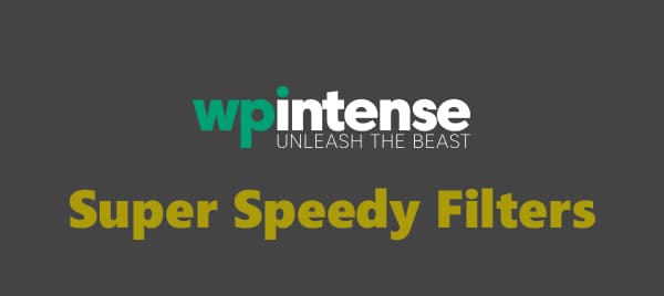 Super Speedy Filters by WP Intense 4.99-WordPress精品站