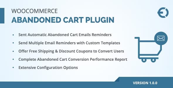 WooCommerce Abandoned Cart Email Plugin, Recover Abandoned Carts 1.0.3-WordPress精品站